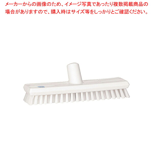 ヴァイカン デッキブラシ ハードタイプ 7041 ホワイト 【デッキブラシ部品 アタッチメント デッキブラシ部品 アタッチメント 業務用】【厨房館】