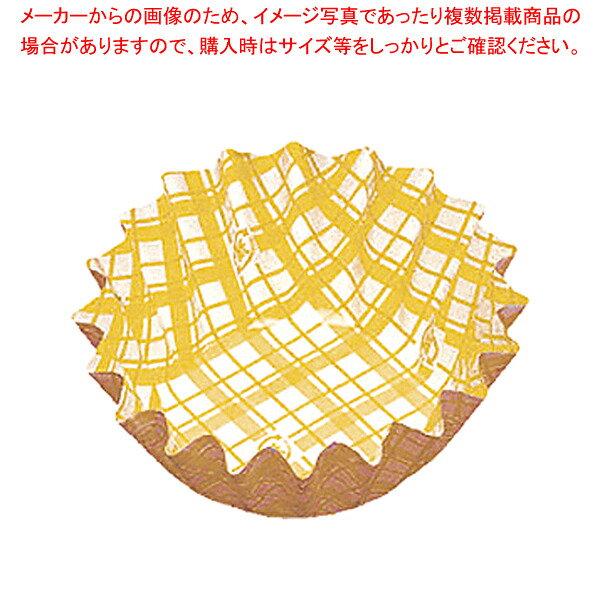 【まとめ買い10個セット品】紙カップ ココケース 丸型(500枚入) 6号深 黄【人気 業務用】【厨房館】
