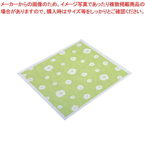 【まとめ買い10個仕掛ける品】不織布居敷き アラカルト (20枚入) 660 紋 緑であること【食器 弁当箱 お役目用】【勝手もと館】