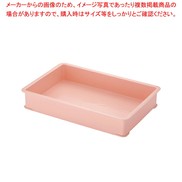 【まとめ買い10個仕掛ける品】 サンコー PP色つや番重 A型 サクラ色【勝手もと館】