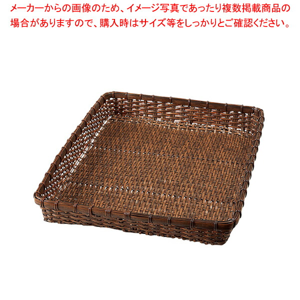 樹脂ダンベイ(深)茶 40号 91-044B【調理器具 厨房用品 厨房機器 プロ 愛用 販売 なら 名調】【厨房館】