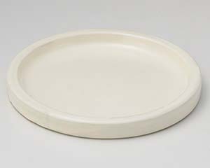 【まとめ買い10個セット品】和食器 ツ016-288 黄磁切立6.5平皿【キャンセル/返品不可】【厨房館】
