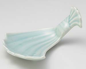 【まとめ買い10個セット品】和食器 ミ017-168 青白磁末広刺身皿【キャンセル/返品不可】【厨房館】｜業務用厨房機器の飲食店厨房館