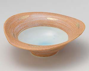 【まとめ買い10個セット品】和食器 ネ018-258 信楽金銀彩なぶり向付【キャンセル/返品不可】【厨房館】