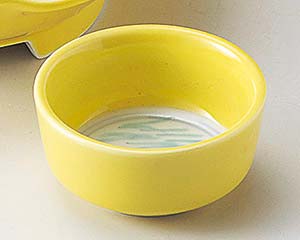 【まとめ買い10個セット品】和食器 ミ019-048 黄釉流水丸千代口【キャンセル/返品不可】【厨房館】