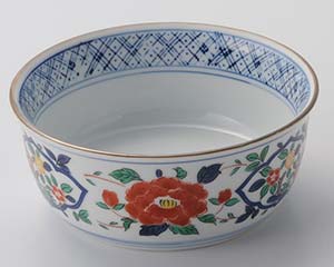 【まとめ買い10個セット品】和食器 ミ019-118 花唐草刺身鉢【キャンセル/返品不可】【厨房館】