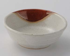 【まとめ買い10個仕掛ける品】和食器  ロ020-338 赤釉掛丸生生世世口【取りやめる/返品不可】【勝手もと館】