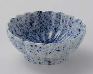 【まとめ買い10個セット品】和食器 ホ021-198 墨吹菊形千代口【キャンセル/返品不可】【厨房館】