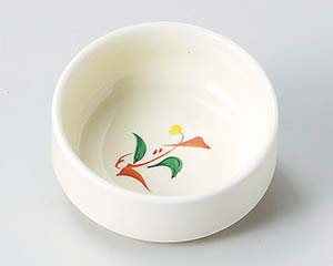 【まとめ買い10個セット品】和食器 ホ042-048 赤絵みのり新丸千代口(スタック型)【キャンセル/返品不可】【厨房館】