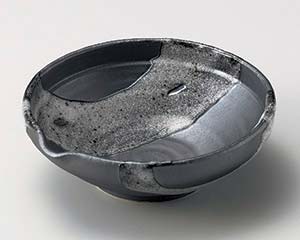 【まとめ買い10個セット品】和食器 ツ029-188 天目白流片口6.0丼【キャンセル/返品不可】【厨房館】