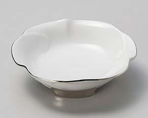 【まとめ買い10個セット品】和食器 ミ034-198 プラチナ花形多菜鉢【キャンセル/返品不可】【厨房館】