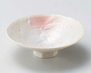 【まとめ買い10個仕掛ける品】和食器  オ040-108 桜志野平鉢(小)【取りやめる/返品不可】【勝手もと館】