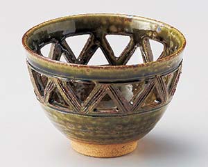 【まとめ買い10個セット品】和食器 ミ056-058 オリベ透し小鉢【キャンセル/返品不可】【厨房館】|業務用厨房機器の飲食店厨房館