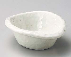 【まとめ買い10個セット品】和食器 ホ067-198 白ひねり小鉢【キャンセル/返品不可】【厨房館】