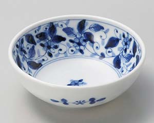 【まとめ買い10個セット品】和食器 キ067-058 染付彩華4.0小鉢【キャンセル/返品不可】【厨房館】 14,136円