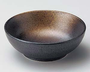 【まとめ買い10個セット品】和食器 イ068-298 黒備前4.0ボール【キャンセル/返品不可】【厨房館】