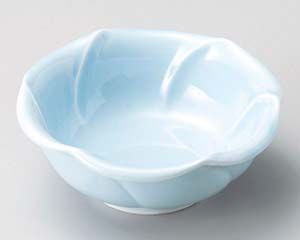 【まとめ買い10個セット品】和食器 テ070-158 青地輪花小付【キャンセル/返品不可】【厨房館】