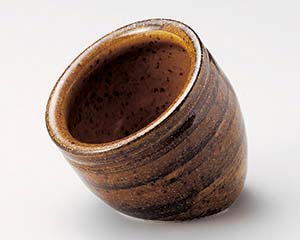 【まとめ買い10個セット品】和食器 ヤ071-018 飴斑点たこ壷(大)【キャンセル/返品不可】【厨房館】