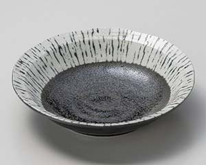 【まとめ買い10個セット品】和食器 イ074-698 黒釉かすり4.5鉢【キャンセル/返品不可】【厨房館】