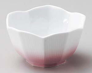 【まとめ買い10個セット品】和食器 ホ071-238 ピンク吹十角小鉢(小)【キャンセル/返品不可】【厨房館】