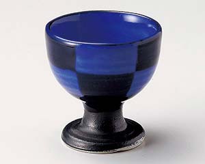 【まとめ買い10個セット品】和食器 ユ075-218 ルリ藍市松高台小付【キャンセル/返品不可】【厨房館】 19,170円