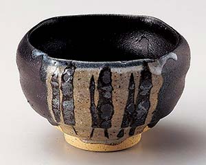 【まとめ買い10個セット品】和食器 ミ076-228 黒織部括り手四方押【キャンセル/返品不可】【厨房館】