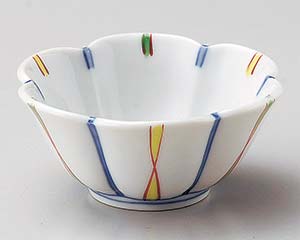 【まとめ買い10個セット品】和食器 ロ076-168 錦三色十草小付【キャンセル/返品不可】【厨房館】