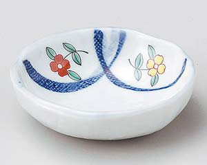 【まとめ買い10個セット品】和食器 ミ078-028 錦花紋豆皿【キャンセル/返品不可】【厨房館】