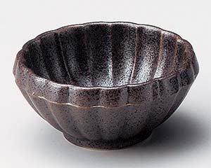 【まとめ買い10個セット品】和食器 イ079-398 鉄砂 菊小鉢【キャンセル/返品不可】【厨房館】