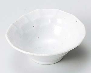 【まとめ買い10個セット品】和食器 ア080-088 斑点粉引面取小付【キャンセル/返品不可】【厨房館】
