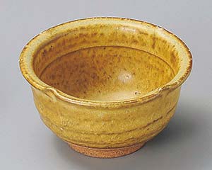 【まとめ買い10個セット品】和食器 オ085-438 梅型黄流し珍味【キャンセル/返品不可】【厨房館】