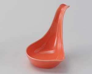 【まとめ買い10個セット品】和食器 ロ091-418 赤レンゲ型珍味【キャンセル/返品不可】【厨房館】