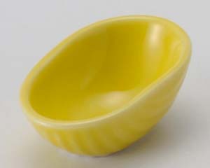 【まとめ買い10個セット品】和食器 オ091-158 黄釉豆鉢【キャンセル/返品不可】【厨房館】