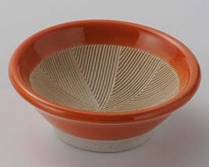 【まとめ買い10個セット品】和食器 カ091-328 オレンジ2.5寸すり小鉢【キャンセル/返品不可】【厨房館】