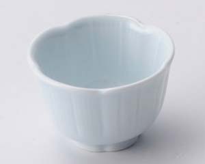 【まとめ買い10個セット品】和食器 チ093-078 青磁梅型珍味【キャンセル/返品不可】【厨房館】