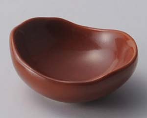 【まとめ買い10個セット品】和食器 チ088-328 赤楕円珍味【キャンセル/返品不可】【厨房館】
