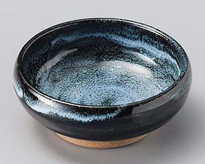 【まとめ買い10個仕掛ける品】和食器  ツ097-018 青チタン3.3小鉢【とり止める/返品不可】【御厨子所館】