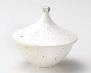 【まとめ買い10個セット品】和食器 ミ105-128 パール傘形円菓子碗【キャンセル/返品不可】【厨房館】