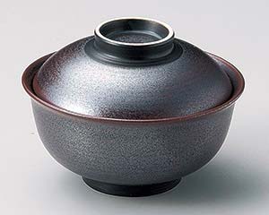 【まとめ買い10個セット品】和食器 ホ109-158 鉄砂反型円菓子碗(小)【キャンセル/返品不可】【厨房館】｜業務用厨房機器の飲食店厨房館
