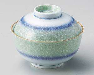 和食器 ツ103-147 二色白吹煮物碗