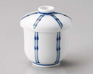 【まとめ買い10個セット品】和食器 ロ115-298 一珍竹十草むし碗【キャンセル/返品不可】【厨房館】