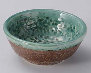 【まとめ買い10個セット品】和食器 テ119-208 トルコ釉石目玉割【キャンセル/返品不可】【厨房館】