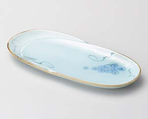 【まとめ買い10個セット品】和食器 ミ131-298 手書きぶどう重ね皿【キャンセル/返品不可】【厨房館】 15,441円