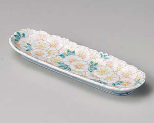 【まとめ買い10個セット品】和食器 ミ126-138 花絵突出皿【キャンセル/返品不可】【厨房館】|業務用厨房機器の飲食店厨房館