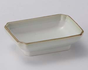 【まとめ買い10個セット品】和食器 ロ151-378 葵長角小皿【キャンセル/返品不可】【厨房館】