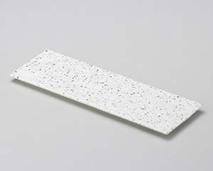 【まとめ買い10個セット品】和食器 ア158-088 花崗岩長角プレート【キャンセル/返品不可】【厨房館】