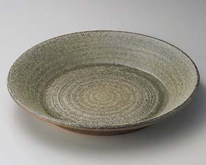 和食器  メ173-148 古窯13.0皿鉢【勝手もと館】