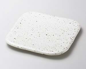 【まとめ買い10個セット品】和食器 ワ186-178 白斑点パレット25cm角盛皿【キャンセル/返品不可】【厨房館】｜業務用厨房機器の飲食店厨房館
