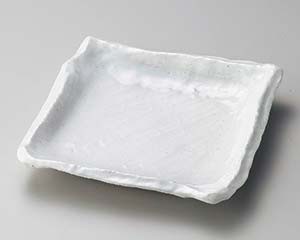 和食器 ア189-168 白釉23cm正角皿【厨房館】