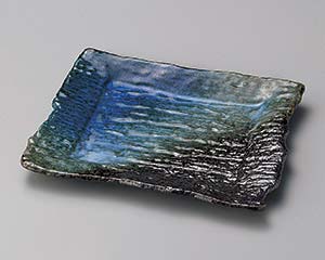 【まとめ買い10個セット品】和食器 ヤ166-128 森の湖ちぎり皿【キャンセル/返品不可】【厨房館】